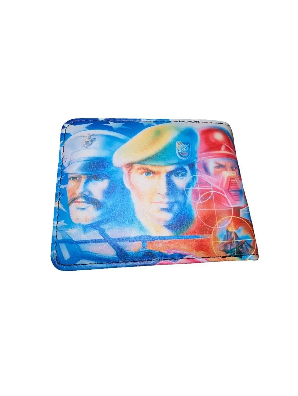 Bi-Fold Wallet GI JOE Retro Shuttle Poster New With Tin